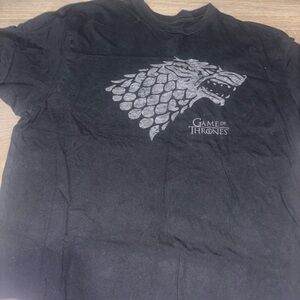 Black Game of Thrones T-Shirt